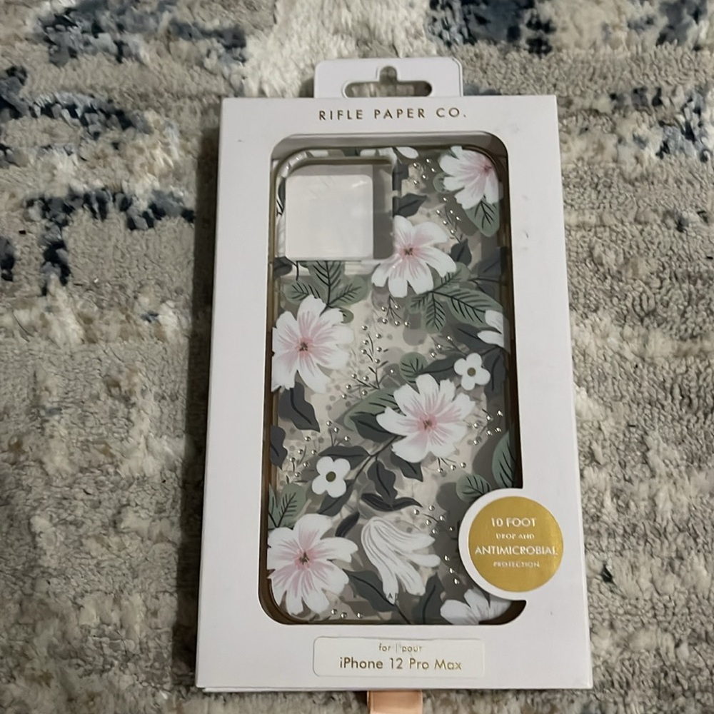USED! Rifle Paper Co. case iPhone 12 Pro Max. - Picture 4 of 4
